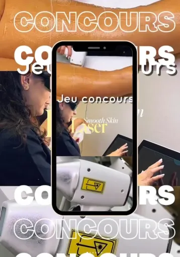 Jeu concours pour l'anniversaire du centre esthétique à Roanne, Roanne, Cabinet Smooth Skin